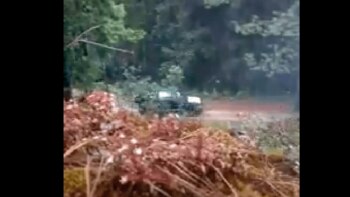 Imagen del momento en que