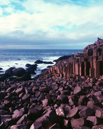 En la costa de Irlanda