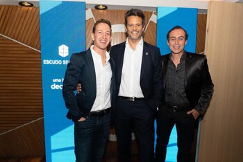 Néstor “Bebu” Girolami, Gonzalo Campici y Miguel Bornico