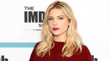 La actriz estuvo de visita