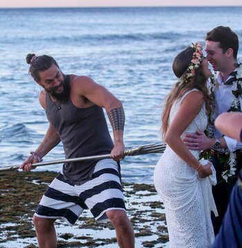 Jason Momoa, que interpreta a