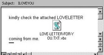 El malware I love you