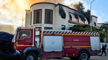 (Photo by Mahmud TURKIA /