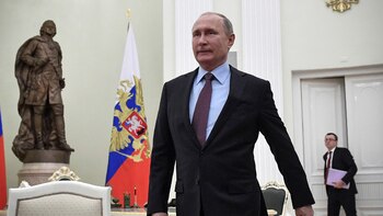 Vladímir Putin, presidente de Rusia.