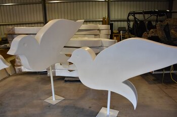 Las palomas son en recuerdo