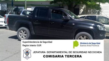 La camioneta con la que