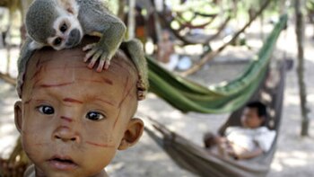 Actualmente la comunidad vive en