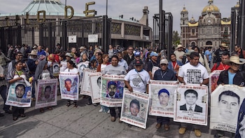 Los estudiantes de Ayotzinapa, uno