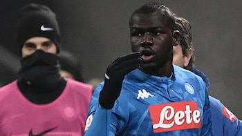 Kalidou Koulibaly fue víctima de