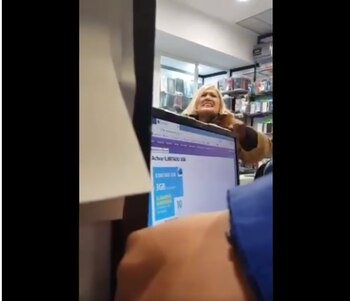 (Foto: Twitter @EsRacismo)