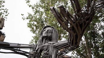 La obra fue realizada por