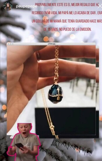 Paulina compartió el detalle que