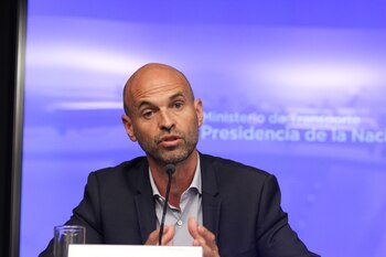 El ministro de Transporte Guillermo