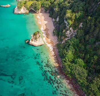 Cathedral Cove tiene su encanto