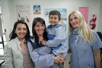 Gabriela, la seño Loreley y