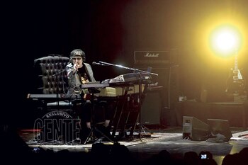 García revolucionó con su concierto