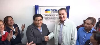 Miguel Barbosa y Rafael Moreno