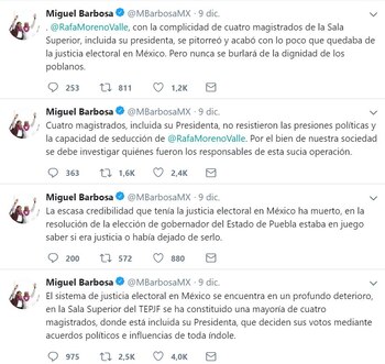 A través de su cuenta