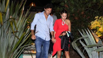 Compartieron una cena romántica en