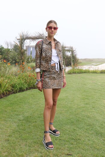 Angie Landaburu con su look