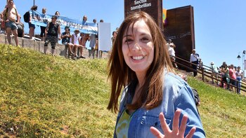 La mandataria provincial recorrió las