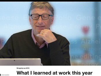 Bill Gates también habló de