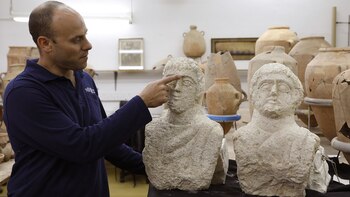 El arqueólogo israelí Eitan Klein