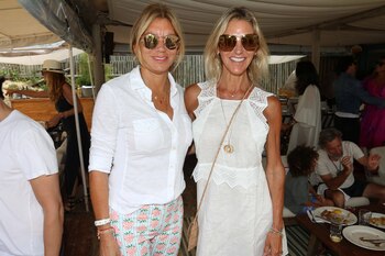 Bettina Bulgheroni con espejados redondos