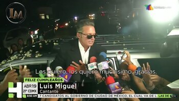En el pasado, Luis Miguel