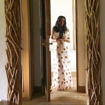 Salma compartió algunas imágenes de su inicio de año (Instagram / salmahayek)