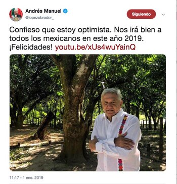 En un video de más de 13 minutos el presidente López Obrador enumera los avances de su gobierno (Foto: Twitter @lopezobrador_)