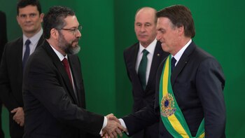 Ernesto Araújo y Bolsonaro