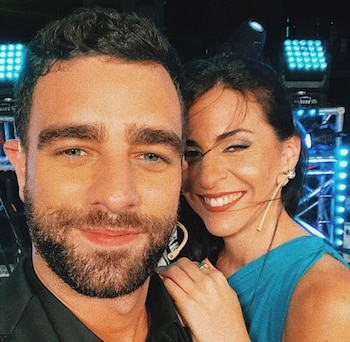 Diego Poggi y Eleonora Pérez Caressi, en el especial (Foto: Instagram)