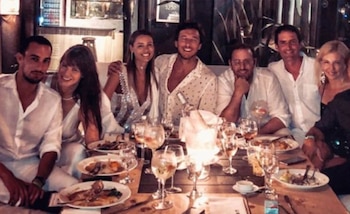 Entre amigos: así recibieron el 2019 (Foto: Instagram)