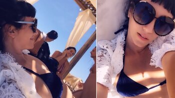 Griselda Siciliani y sus selfies