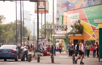 Mercado tradicional en la Ciudad