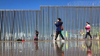 El muro en la frontera