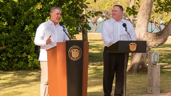 El presidente colombiano Iván Duque