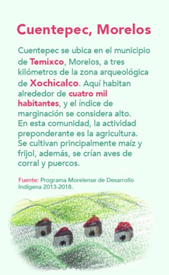 En Cuentepec habitan cerca de