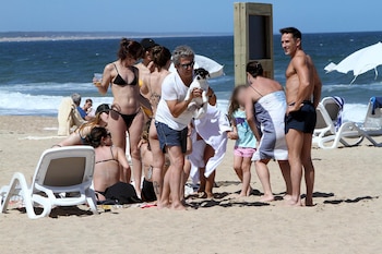 Griselda Siciliani, sorprendida al cruzarse