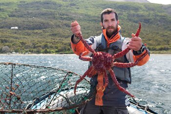 Pescador de Puerto Almanza. Allí,