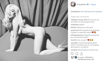 Lohan hizo un homenaje a