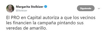 Un “chiste” de Margarita Stolbizer