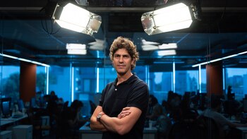 Martín Lousteau en la redacción