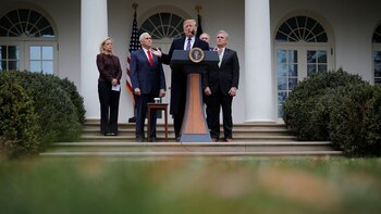 Donald Trump anunció el 4