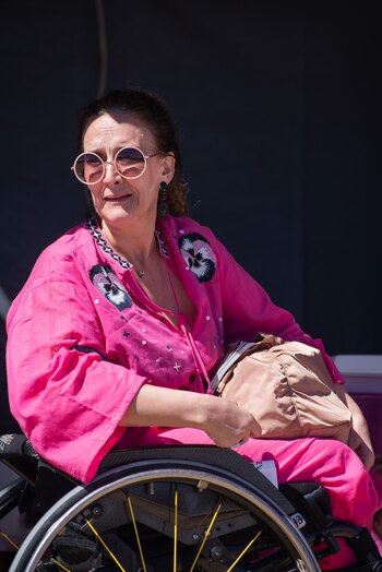 Gabriela Michetti en Pinamar con