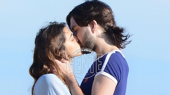 El beso entre Calu y