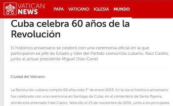 Captura de pantalla del artículo