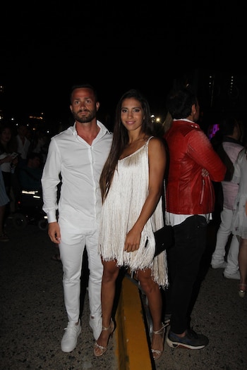 Cinthia Fernández y Martín Baclini