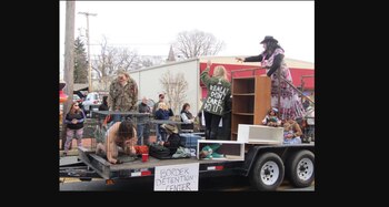 En un desfile en Delaware